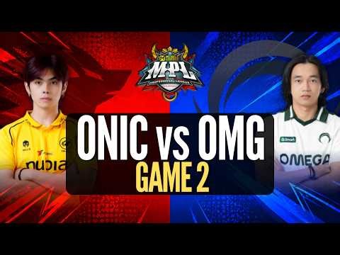 ONIC PH vs SMART OMEGA GAME 2 | MPL PH Season 17 - Regular Season | ONIC vs OMG