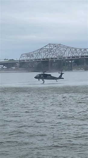 Kentucky Army National Guard UH-60 Blackhawk Demo Thunder Over Louisville, Kentucky