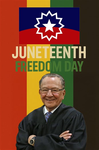 Happy Juneteenth: A day of freedom, pride, and power. Let’s celebrate history, culture, and progress! #Juneteenth #BlackFreedom #JoyAndJustice #June19 #BlackHistory #CelebrateBlackness | Frank Caprio