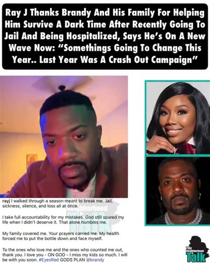 The Neighborhood Talk on Instagram: "Neighbors, Ray J says he’s on a different type of time this year! 🙌🏾🙏🏾"