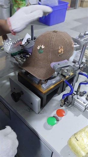 Washed Embroidered Baseball Cap #customcaps #hatmanufacturer #customheadwear #hatfactory