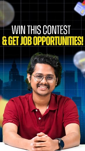 firstjob.tech on Instagram: "🚨 Job Seekers, This FREE CONTEST Can Get You Hired! 💼🔥 💡 Win this contest & get job opportunities from top companies! 🚀 📌 Who is Eligible? ✅ Graduates from 2020 - 2024 ✅ No active backlogs 📌 Contest Date: March 23 📍 Location: Hyderabad 📩 Want the registration link? Follow this page & comment ‘CONTEST’ – I’ll DM it to you! 🔔 This could be your big break—don’t miss out! Free job contest, job opportunities for freshers, hiring competition 2024, graduate job op