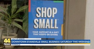 Small Business Saturday returns to downtown Evansville on Saturday