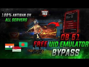 FREE UID EMULATOR BYPASS💻📲 | OB 51 UPDATE | FREE FIRE UID EMULATOR BYPASS | 100% ANTIBAN PC BYPASS✅