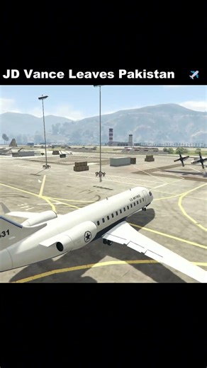 JD Vance Leaves Pakistan 🇵🇰✈️ After High-Stakes Talks 😱 #shorts