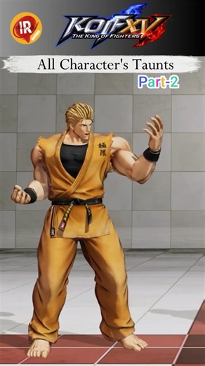 KOF XV - All Character's Taunts Part-2 #kofxv #taunts