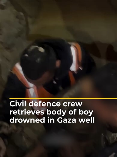 Gaza Crews Retrieve Body of Young Boy from Well