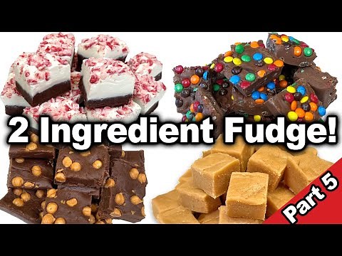 Easy No Bake Chocolate Peppermint Fudge & More - Super Easy! Christmas Fudge Extravaganza: Part 5