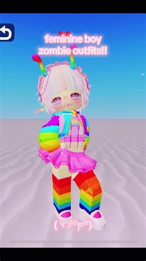 Zombie Outfits for Feminine Boys in Roblox