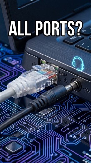 Computer Ports and Connectors Explained! 💻🔌#windows #smartphone