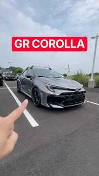 2026 Toyota GR Corolla in Heavy Metal #grcorolla #toyota #hatchback #carreview #newcar