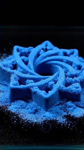 You Won't Believe How This Blue Sand Ends Up! 😱