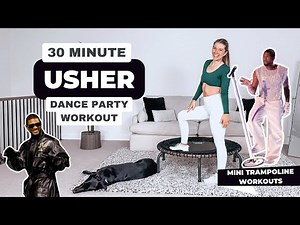 Usher Hits Mini Trampoline Workout | 30-Minute Jump&Jacked Session for Joyful Movement!