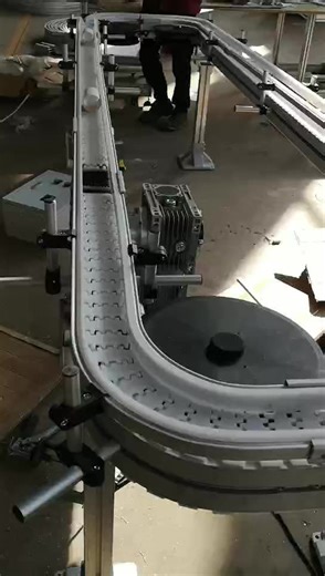 Overhead Chain Conveyor with Adjustable Height and Aluminum Alloy Flexible Belt Conveyor