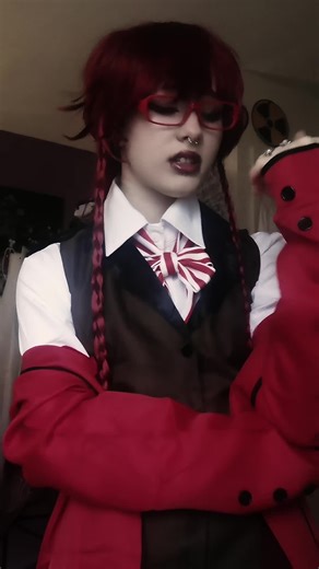 Grell Cosplay Moments from Black Butler