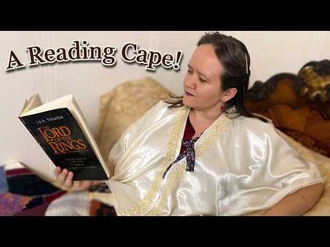 Sewing a Whimsical Vintage Bed Jacket for Cozy Reading Days