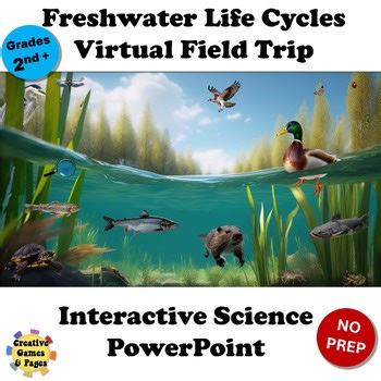 Virtual Field Trip Freshwater Life Cycles Science Classroom Spring Activity