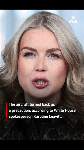 Cabin lights flicker inside Donald Trump's ageing Air Force One, delaying Davos, Switzerland trip