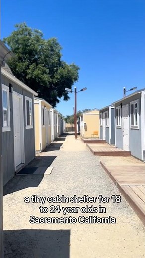 Inside Sacramento’s Tiny Cabin Shelters 🏠❤️ | A New Path for Young Adults in Need
