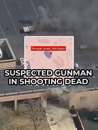 A shooting has taken place at Temple Israel synagogue in Michigan, following a vehicle being deliberately driven into the building. The assailant suspected to be involved in the incident is now dead, according to reports. #BreakingNews #Detroit #Michigan #Synagogue #GBNews