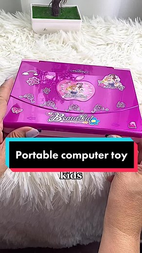 Tomy baby portable computer toy animation battery operated musical toy set #gift #laptop #computertoy #laptoptoy #toy #animation #portablecomputer