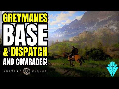 Crimson Desert Greymanes Base Building, Mission Dispatch & Comrades Guide!