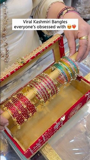Viral Kashmiri Bangles Everyone’s Obsessed With 😍✨ | Trending Bangles #Shorts