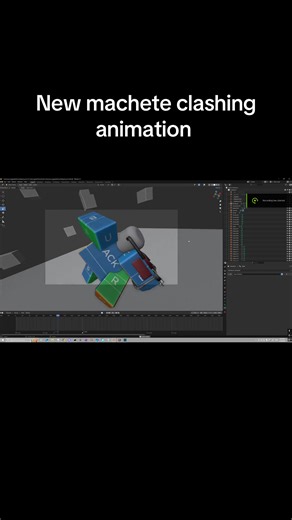 Chain: New Machete Clashing Animation in Roblox
