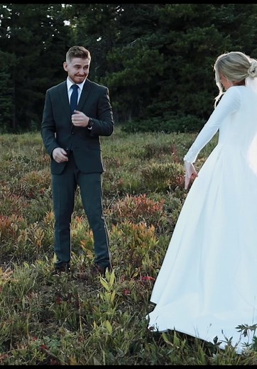 Heartwarming First Look Wedding Video