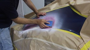 Full Video will be out soon. This still needs to be buffed as its 1K acrylic paint. Easy scratch repair guide. Great for a DIY fix. | Custom Spray Mods