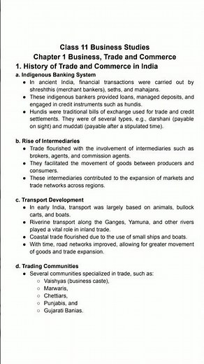CBSE CLASS 11TH BUSINESS STUDIES CHAPTER 1 NOTES | CLASS 11TH BUSINESS STUDIES #cbse #notes
