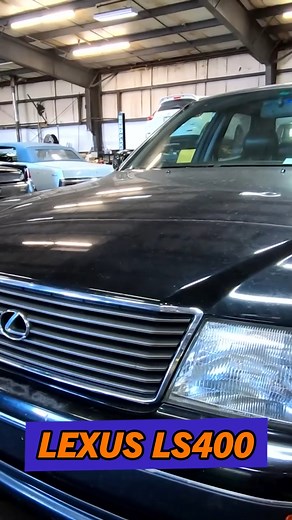 Lexus LS400 Revealed: '95 Gem Shines Bright! 💎 #cars #lexus #carsdaily #reels #viralreels #carrepair #cargarage | Car Wizard