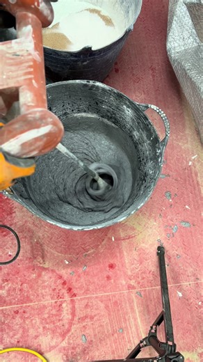 Testing the Kodiak Pro Concrete Mix for Flows