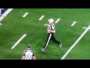 NFL referee blows call against Detroit Lions