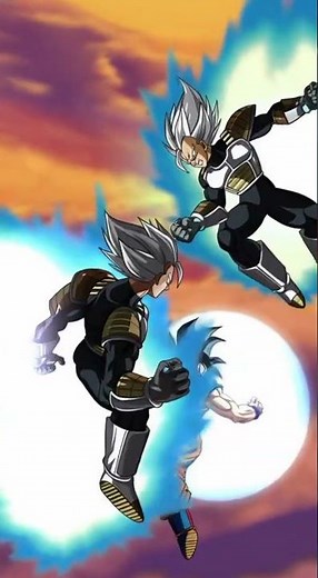 Goku vs. Vegeta Power Clash!