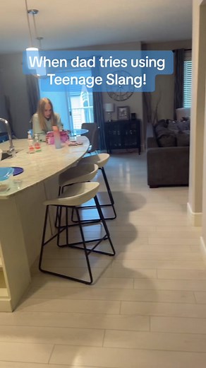 When Dad tries using Teenage slang! #dadlife #familycomedy #teenagers #slang #trending #funny