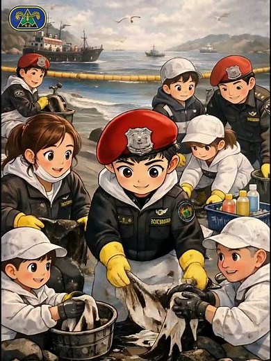 [봉사활동] 태안반도 기름유출 사고시 기름제거 자원봉사활동 #제203특공여단