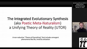 ActInf GuestStream #015.1: Bobby Azarian, Universal Bayesianism: A New Kind of Theory of Everything