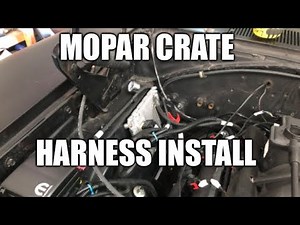 ‘69 Charger 6.4 Hemi Swap Part 12: Mopar engine crate harness.