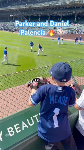 Parker and Daniel Palencia!! #shorts #mlb #baseball #danielpalencia #cubs