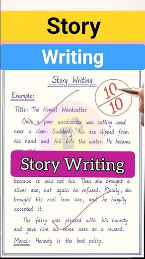 🔴 Story Writing | Easy Story Writing Format #Shorts