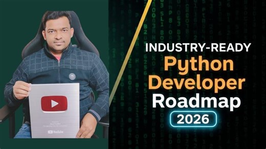 Python Developer Roadmap for 2026 | Industry-Ready Python Developer Roadmap 2026 #python | Ramesh Fadatare