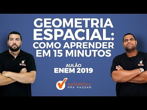 ENEM: How to Learn Spatial Geometry in 15 Minutes.