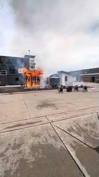 Fire demo shows impact of protecting a home from wild land fire