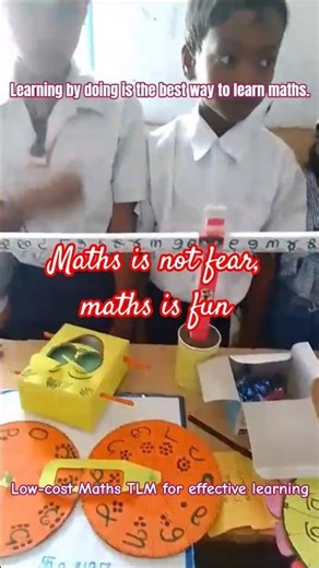 Best Maths TLM for Class 1–5 | Easy & Low Cost Math Teaching Aid #viralvideo #tlm #youtubeshorts