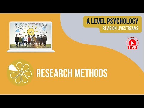 Research Methods | Live Revision for AQA A Level Psychology 2024