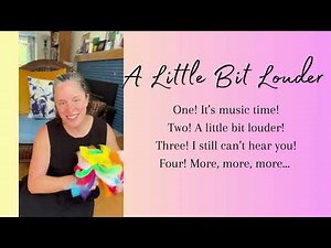 A Little Bit Louder - A Pompom Cheer for Music Time