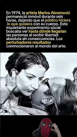 «Rhythm 0»: el perturbador experimento de Marina Abramović en 1974