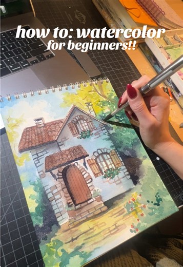Quick Watercolor Techniques for Beginners in 3 Steps