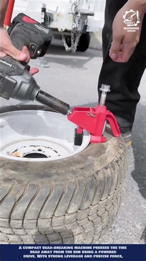 Tire Bead Separating Machine Innovation for Portable Repair Efficiency